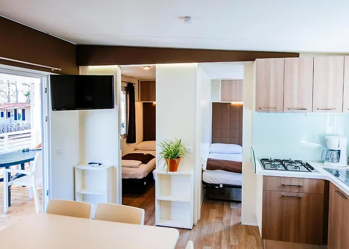 Mobile Homes In Zaton Holiday Resort, With Large Pool Area